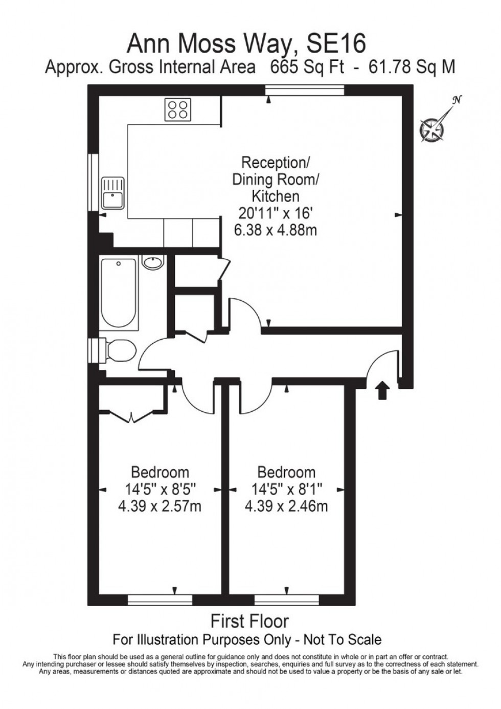 Floorplan for Ann Moss Way
