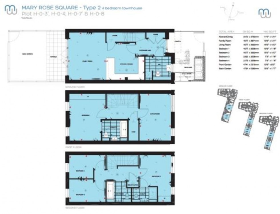 Floorplan for Mary Rose Square, Plough Way, SE16