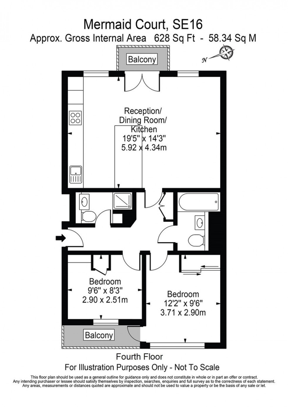 Floorplan for Rotherhithe Street, London, SE16
