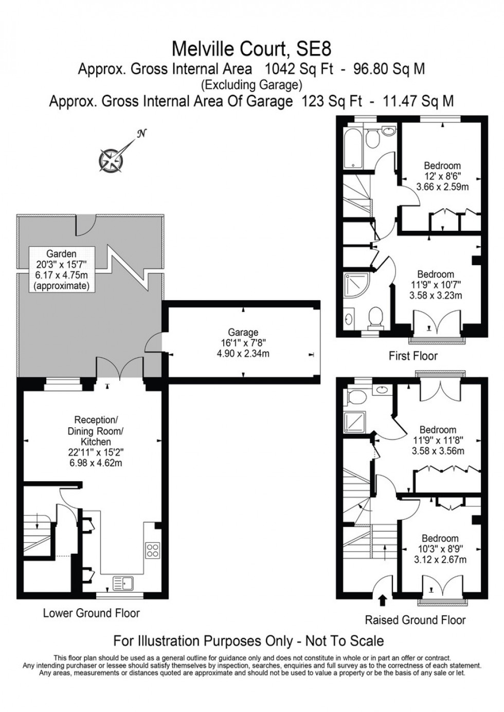 Floorplan for Croft Street, Surrey Quays