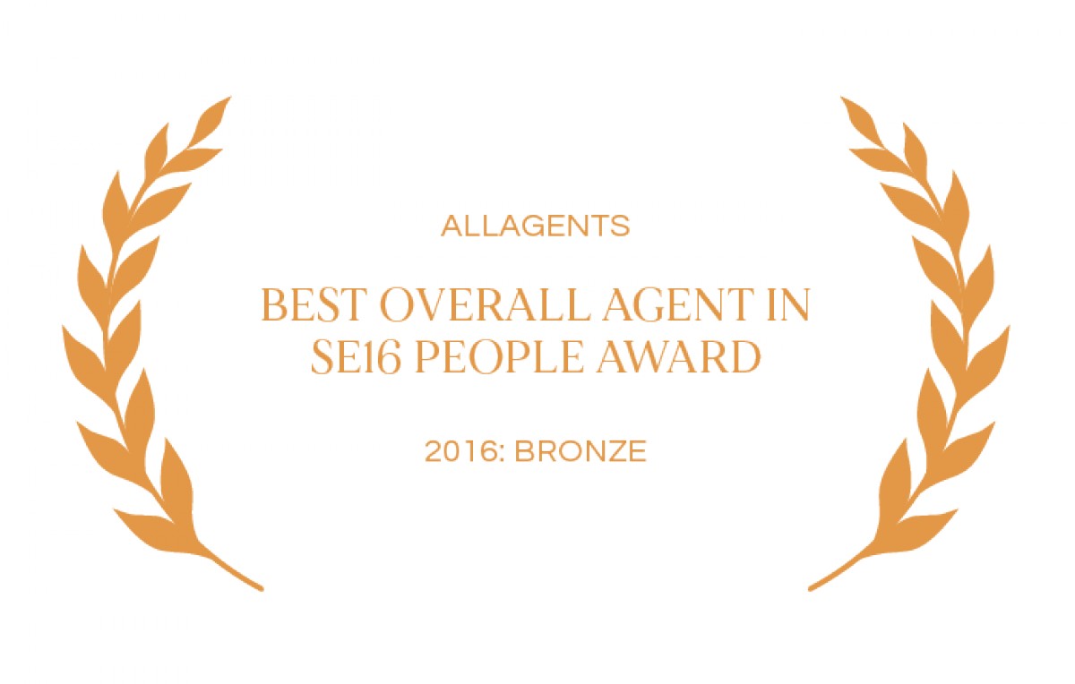 Best overall agent in SE16 People Awards