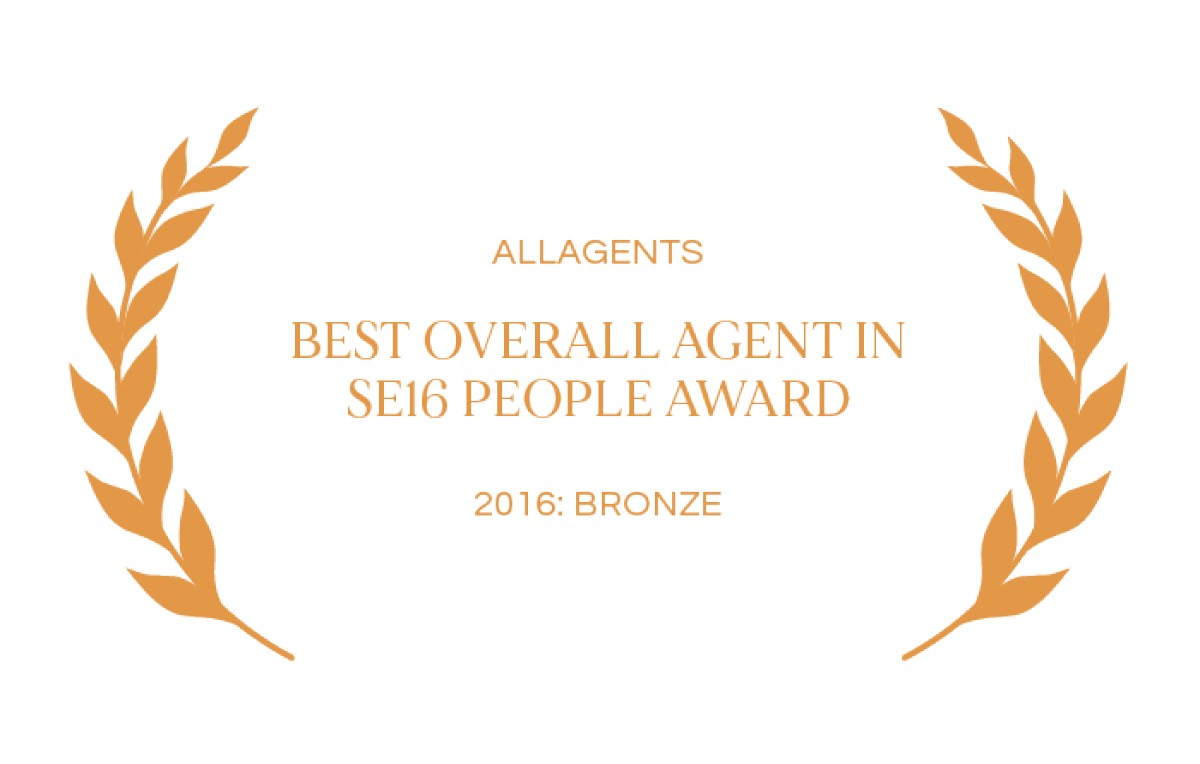 Best overall agent in SE16 People Awards
