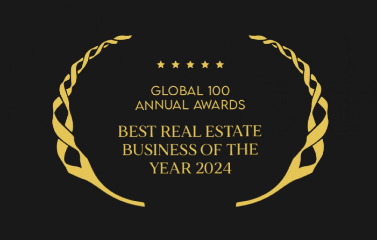 Best Real Estate Business of the Year – 2024’ by Global 100