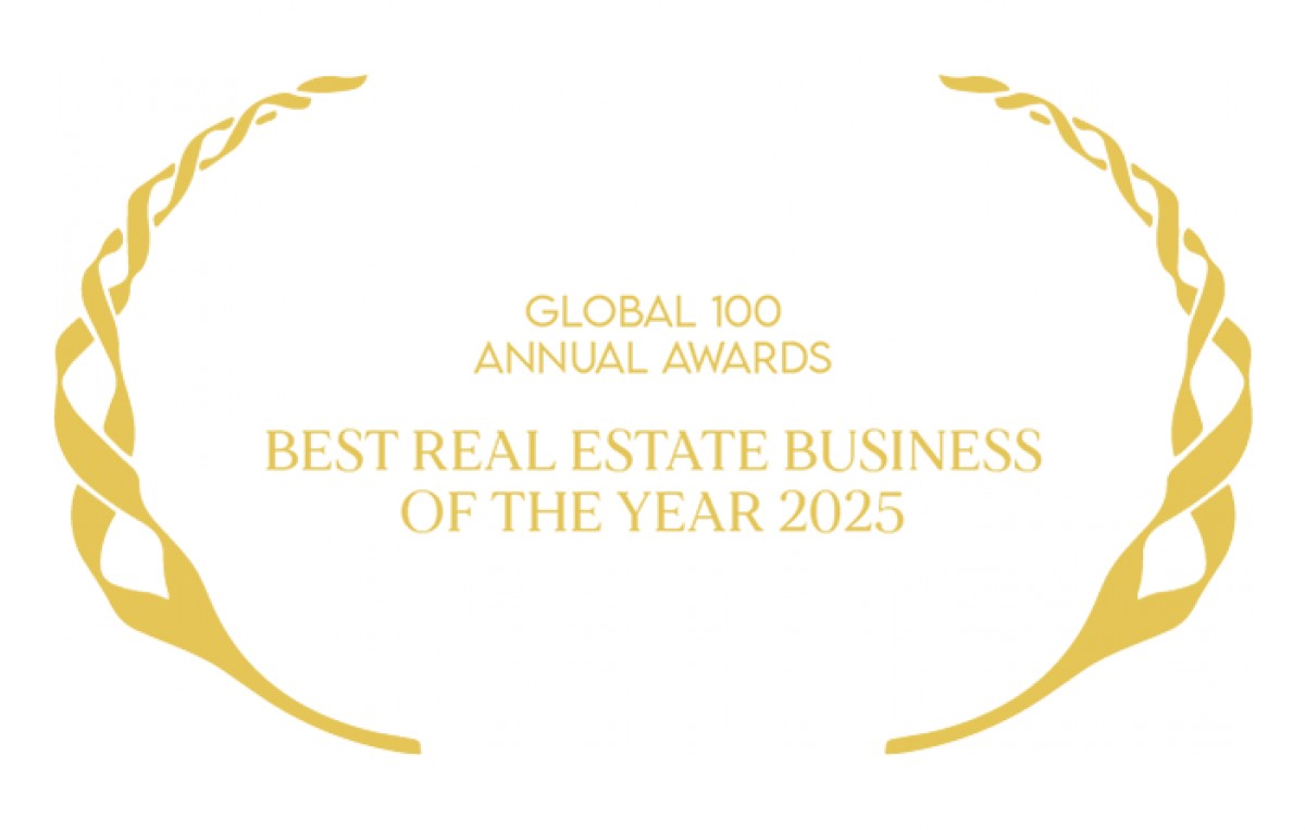 ‘Best Real Estate Business of the Year 2025’ at the Global 100 Awards