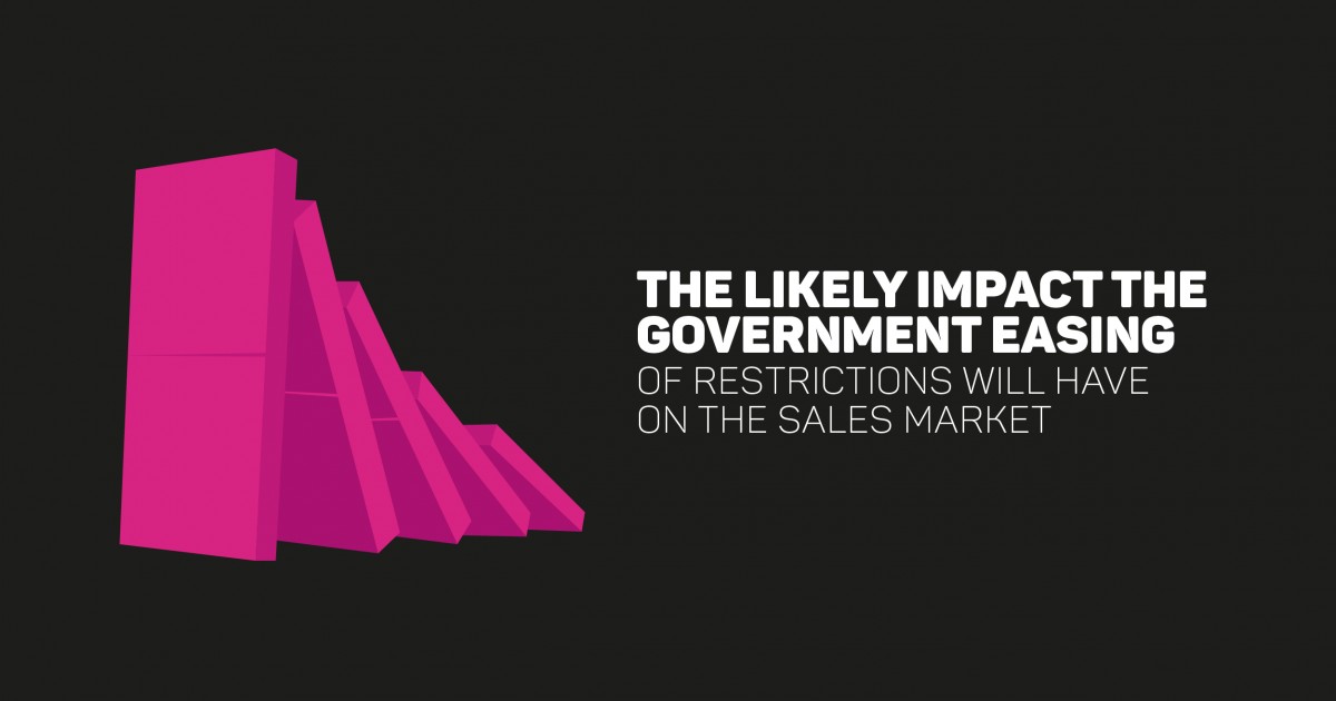 The Likely Impact the Government Easing of Restrictions Will Have on the Sales Market