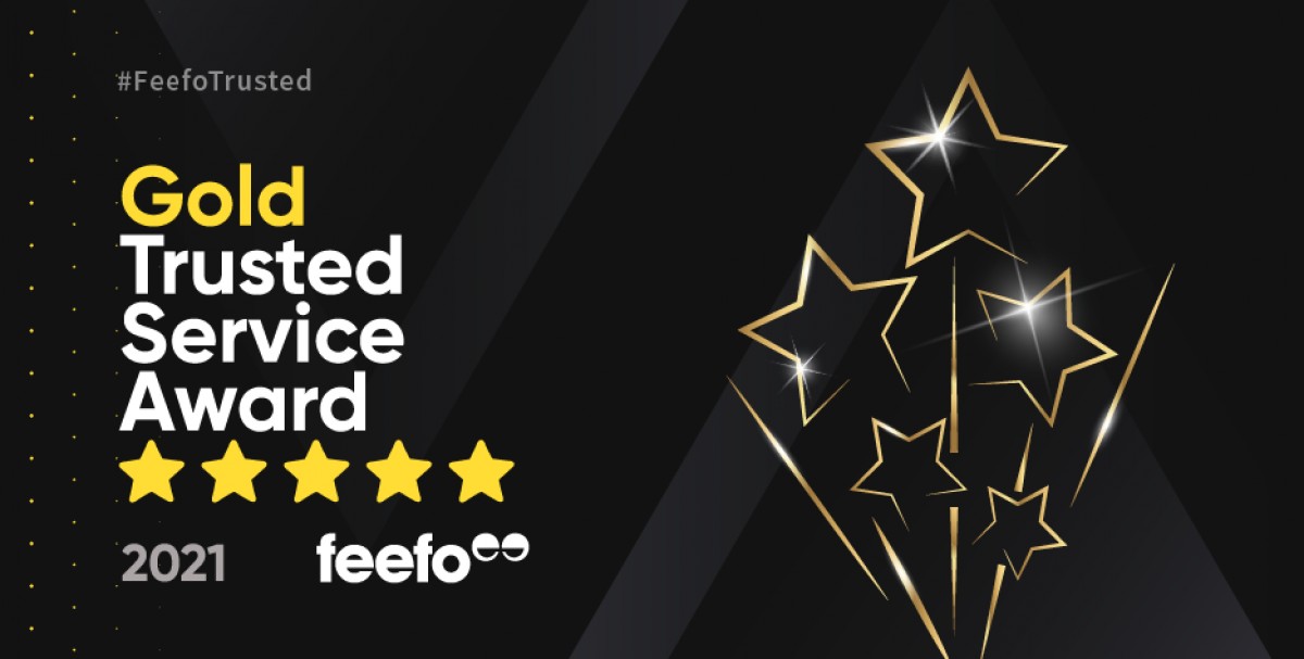 Living in London receives Feefo Gold Trusted Service Award 2021